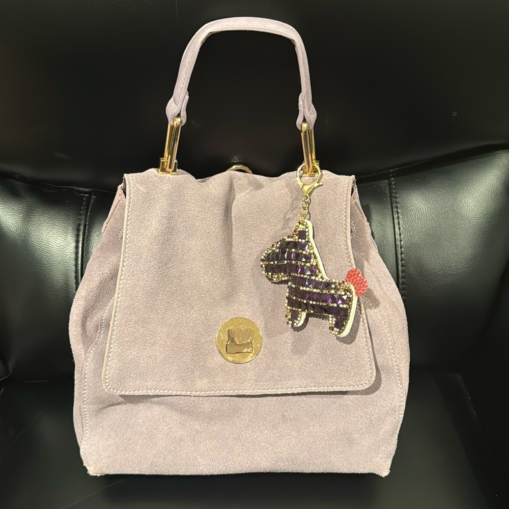 Cute lavender purse handbag bag